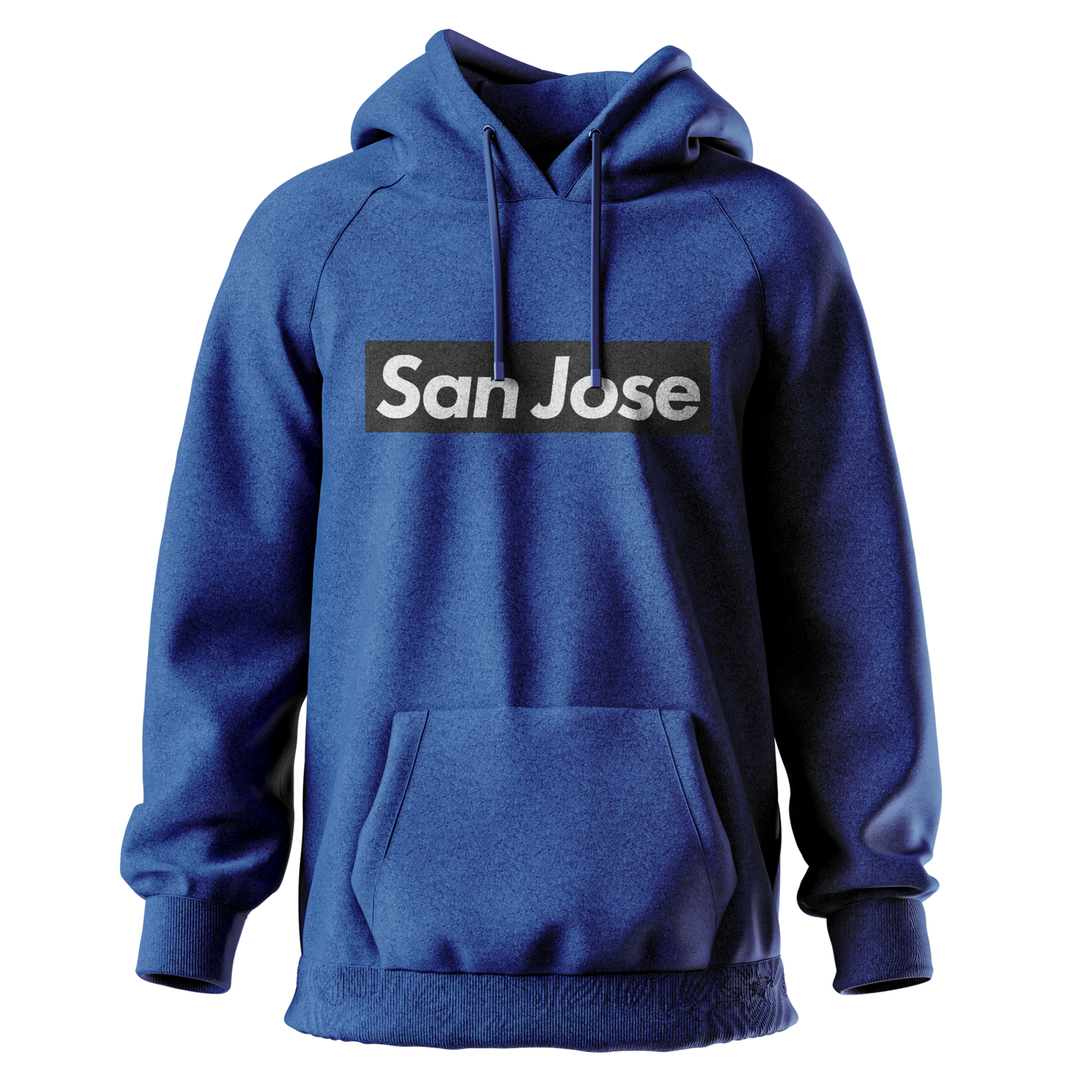 San Jose Hoodie Black Logo